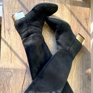 Anne Klein Over the Knee Boots 6M Akkimmie